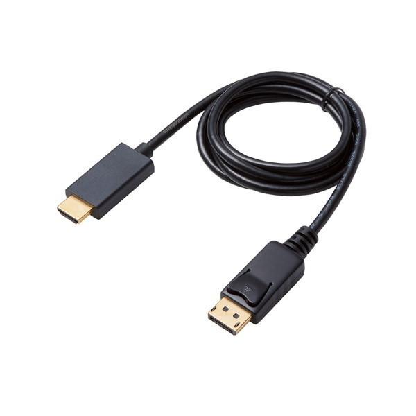 HDMIϊP[u ELECOM GR CAC-DPHDMI10BK DisplayPort-HDMI [J[