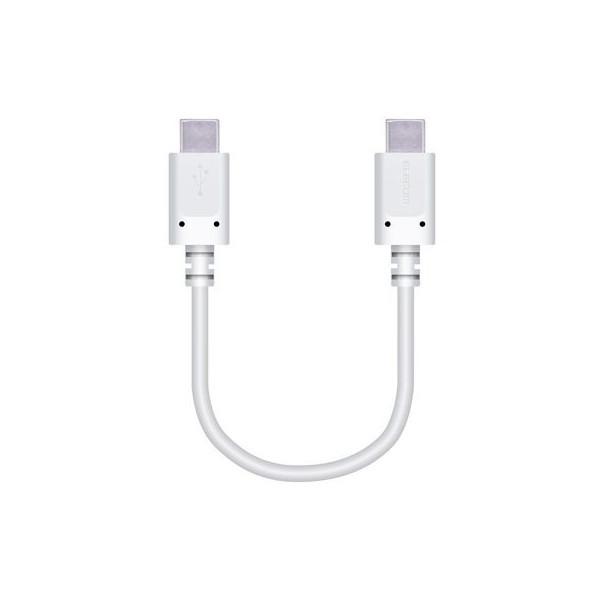 USBP[u ELECOM GR MPA-CC01PNWH X}zE^ubgpUSBP[u USB(C-C) X^_[h Power DeliveryΉ Fؕi 0.1m zCg