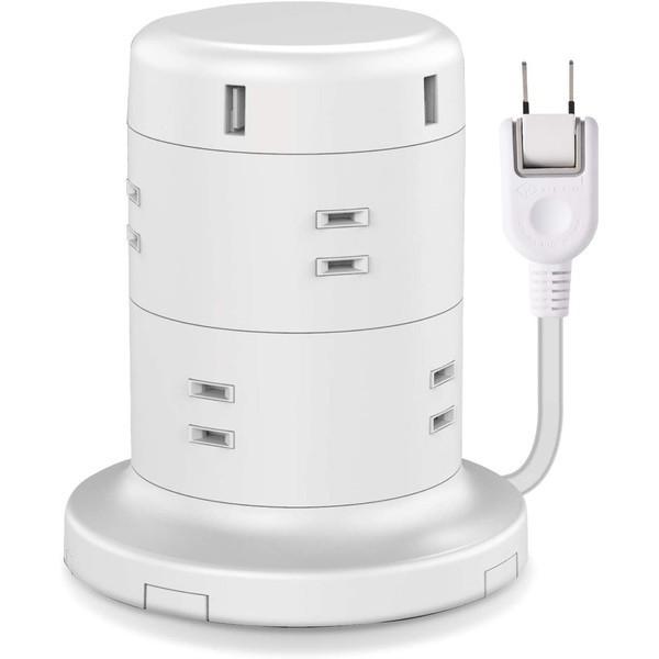 }`^bv ELECOM GR ECT-0620WH d^bv 8 2P T[W gbLOh~ قh~ USB|[gt ^[^ 2m zCg [J[