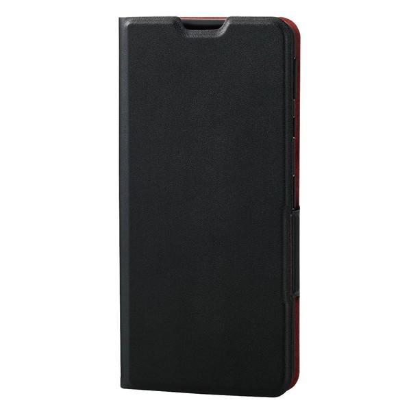 X}zP[X ELECOM GR PM-S205PLFUBK AQUOS sense4 sense5G P[X U[ 蒠 tbv ^ J[h|Pbgt }Olbg ubN