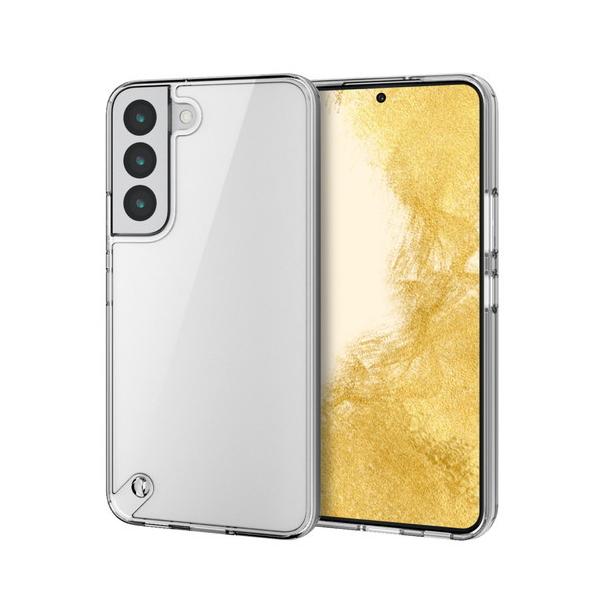 �X�}�z�P�[�X ELECOM �G���R�� PM-G221HVCKCR Galaxy S22 (SC-51C/SCG13) �n�C�u���b�h �X���� �p�G�A�N�b�V���� �ϏՌ� �X�g���b�v�z�[���t �ɂݐ݌v �N���A