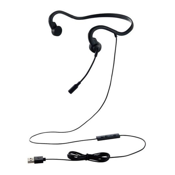 ELECOM（エレコム） ヘッドセット HS-BC05UBK ブラック 骨伝導イヤホン