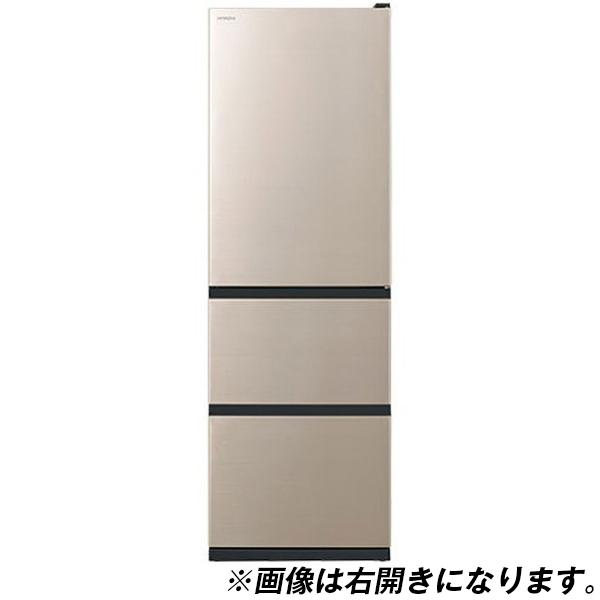 日立 冷蔵庫 一人暮らし 二人暮らし 375L R-V38TVL(N) ライトゴールド  
