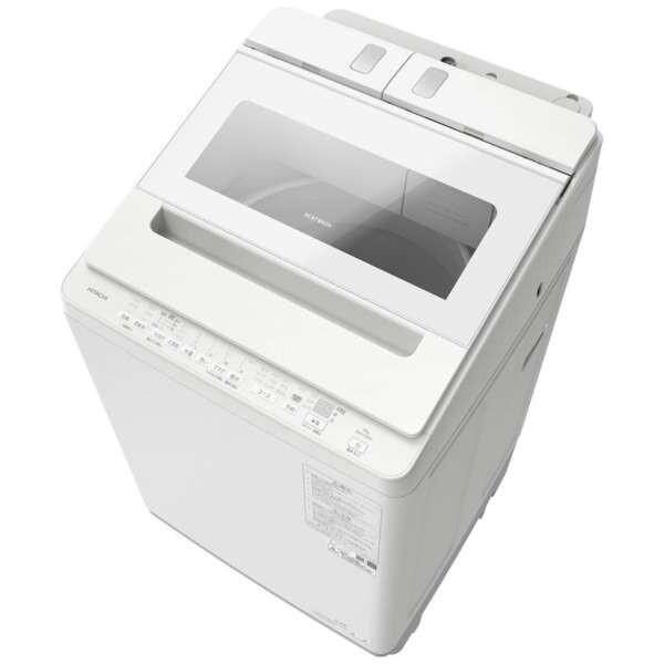日立（HITACHI） 洗濯機 縦型 10kg 全自動洗濯機 BW-X100M ホワイト