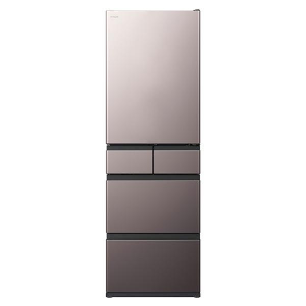 日立（HITACHI） 冷蔵庫 二人暮らし 470L 大容量 右開き R-HWS47X(H