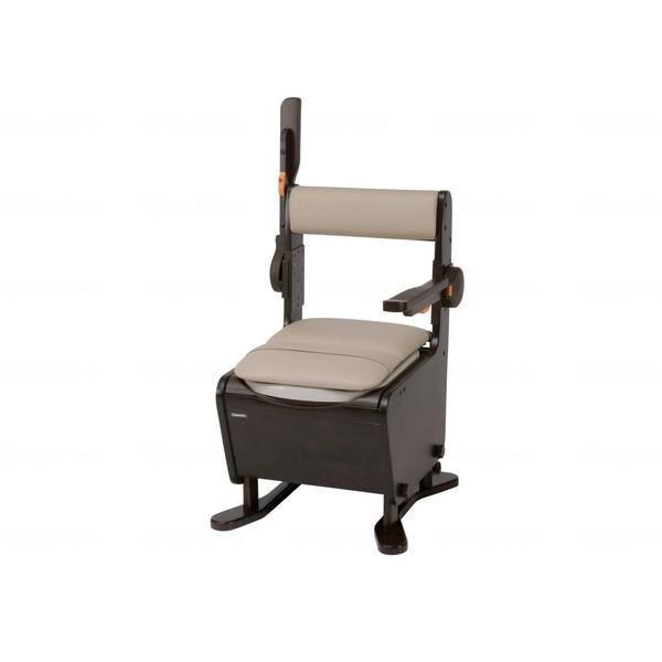パナソニック ソフト便座 PN-L23407 ダークブラウンＴ パナソニックエイジフリー 家具調トイレ座楽はねあげ ダークブラウン