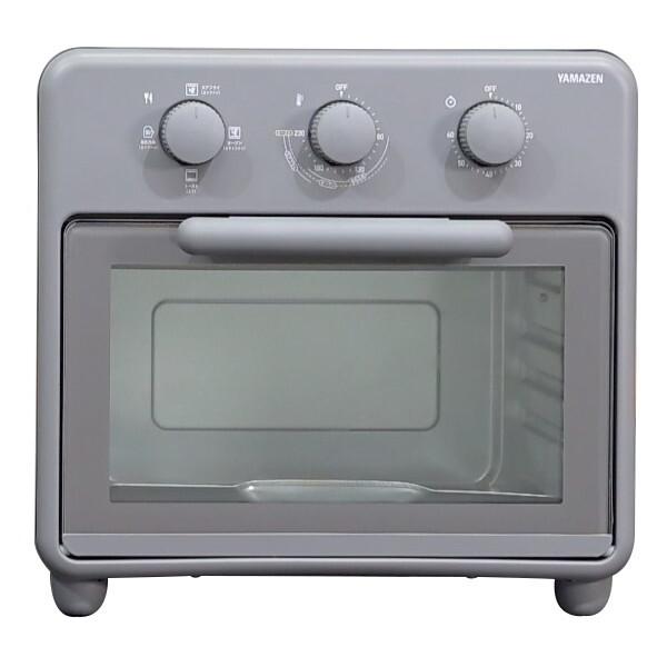 熱風オーブントースター・コンベンションオーブン　山善 YCW-C120 (SG) 山善（YAMAZEN） YCW-C120(SG) ストーングレー 熱風オーブントースター