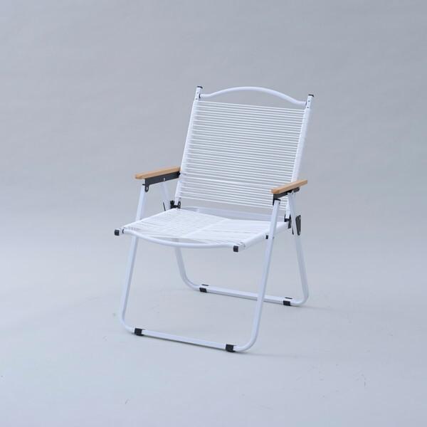 MBC-1(WH) 山善 [C.C 木肘ボーダーチェアハイ] メーカー直送 山善（YAMAZEN） MBC-1(WH) C.C 木肘ボーダーチェアハイ メーカー直送