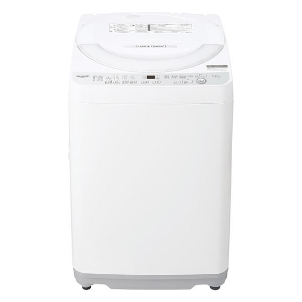 他サイト： 洗濯機 縦型 7kg 全自動洗濯機 シャープ ES-GE7J-S シルバー系  SHARP 新生活 単身 一人暮らしの商品画像