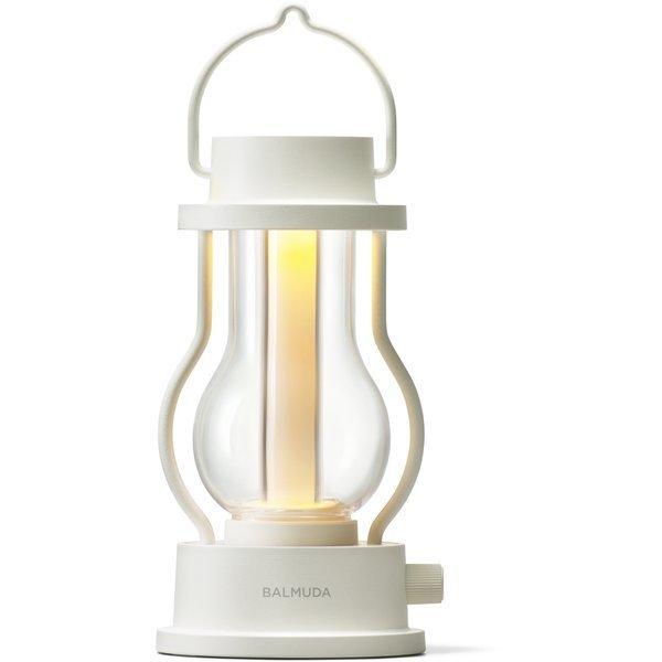 BALMUDA L02A-WHK �z���C�g BALMUDA The Lantern(�o���~���[�_ �U�E�����^��) LED�����^�� (195lm)