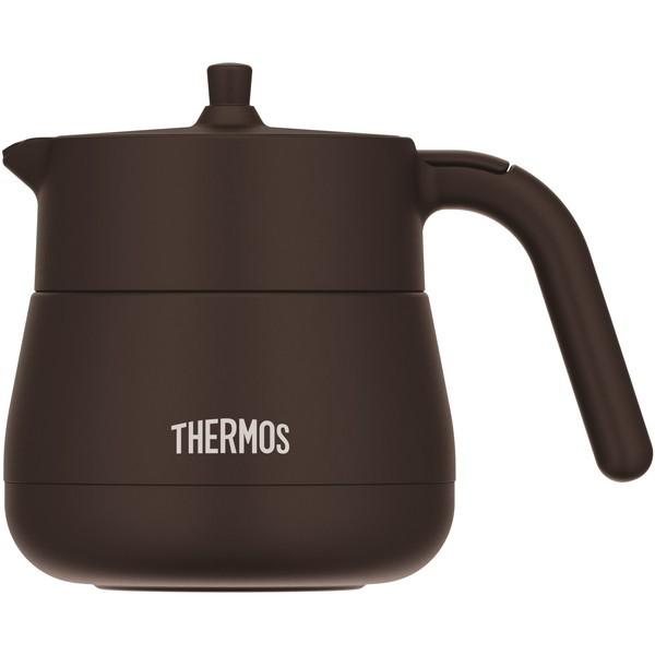 他サイト： TTE-450-BW THERMOS ブラウン 真空断熱ティーポットの商品画像
