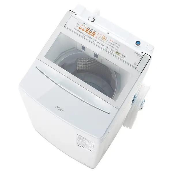 AQUA（アクア） 洗濯機 縦型 10kg 全自動洗濯機 AQW-VP10A-W ホワイト