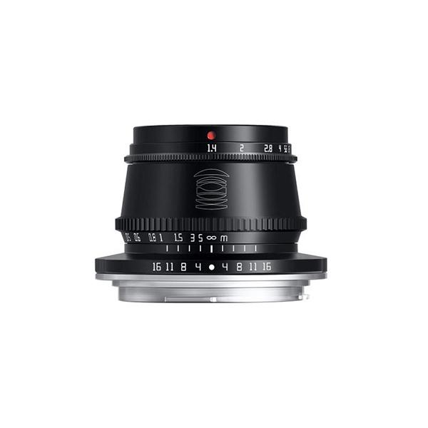TTArtisan 35mm f/1.4C RF (B) ブラック 単焦点レンズ (キヤノンRF