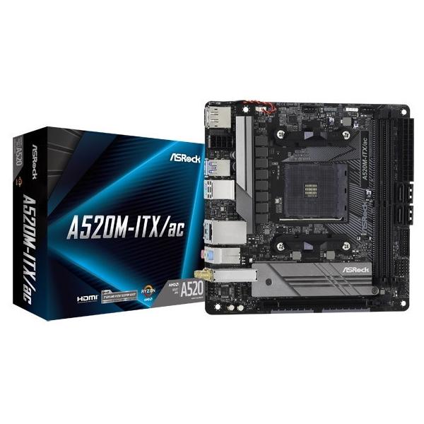 ASRock A520M-ITX/ac Mini-ITX}U[{[h