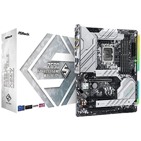 ASRock Z690 Steel Legend WiFi 6E/D5 ATX}U[{[h