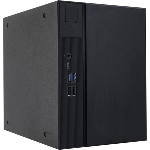 ASRock DeskMeet X300/B/BB/BOX/JP ベアボーン (AMD X300チップセット 