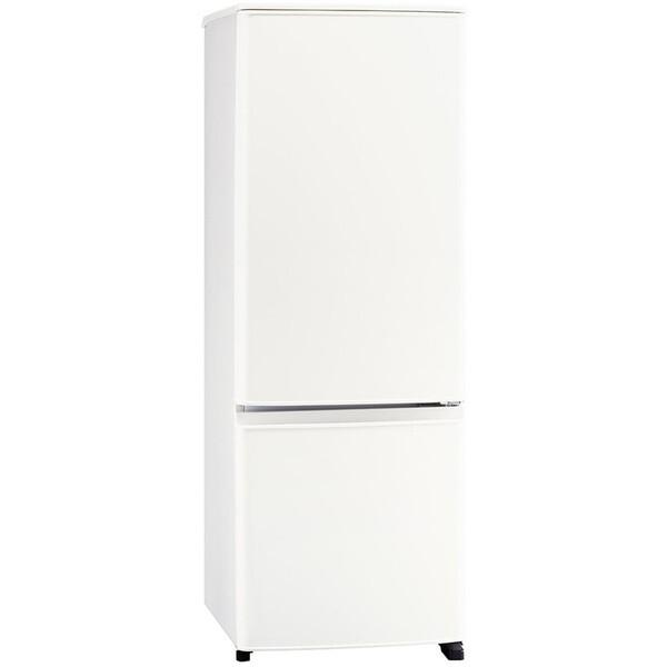 【美品】三菱電機 冷蔵庫 MR-P17K-W（168L・マットホワイト） 三菱（MITSUBISHI） 冷蔵庫 一人暮らし 168L 右開き MR-P17K-W マット