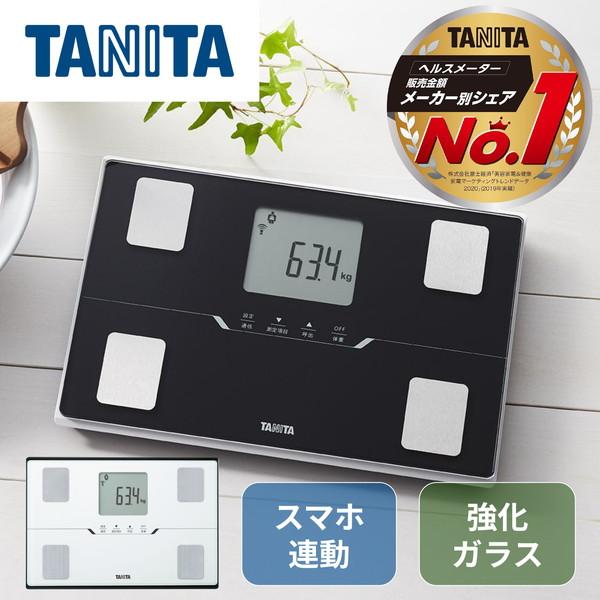 TANITA タニタ BC-768-BK メタリックブラック 黒 体組成計 薄型 軽い 軽量 スマホ 連動 アプリ 管理 bluetooth 健康管理