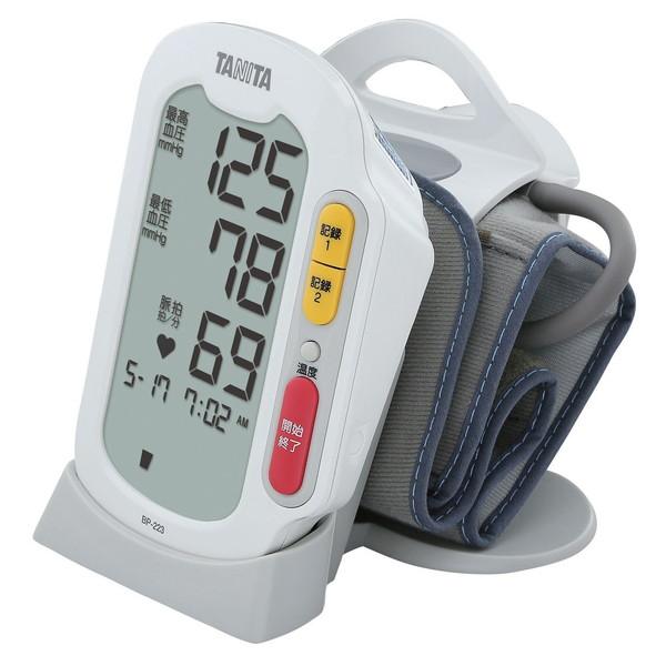TANITA BP-223-WH 新品未開封 TANITA BP-223-WH ホワイト 上腕式血圧計 : 総合通販PREMOA