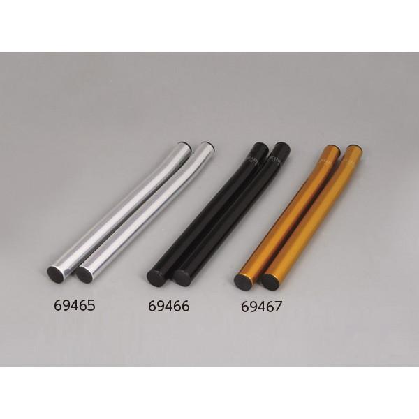 デイトナ D69466 削り出しセパレートハンドルシステム アングルハンドルバー φ22.2×280mm ブラック
