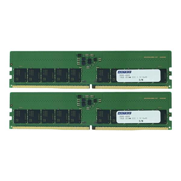 ADTEC（アドテック） ADS4800D-E16GSBW ADTEC メモリ (DDR5-4800 UDIMM