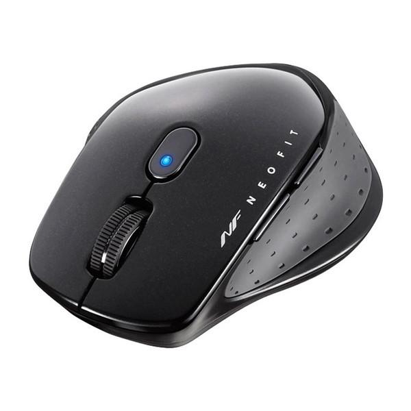 BUFFALO BSMBW510MBK �u���b�N NEOFIT ���C�����XBlueLED�}�E�X(5�{�^��) ���[�J�[����