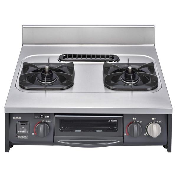 Rinnai URG-655TS2A-R-LP [ガスコンロ (プロパンガス用・2口・右強火力・約60cm)] リンナイ（Rinnai） Rinnai URG-655TS2A-R-LP ガスコンロ (プロパン