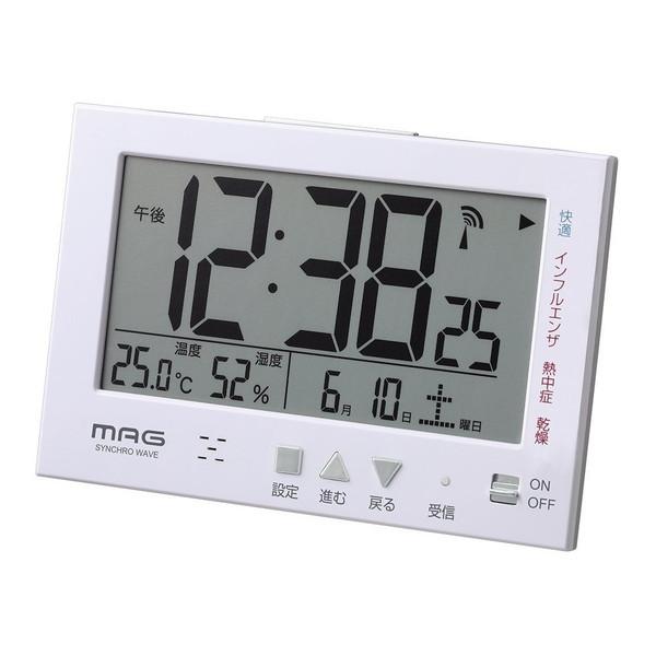 �m�A���� T-727-WH-Z �z���C�g MAG �f�W�^���d�g���v(�G�A�T�[�`�~�`�r�L)