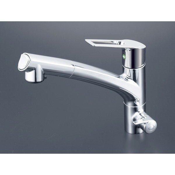 KVK 水栓　KM5061N ビルトイン浄水器用シングルシャワー付混合栓 ビルトイン浄水器用シングルシャワー付混合栓：KM5061NSCCK