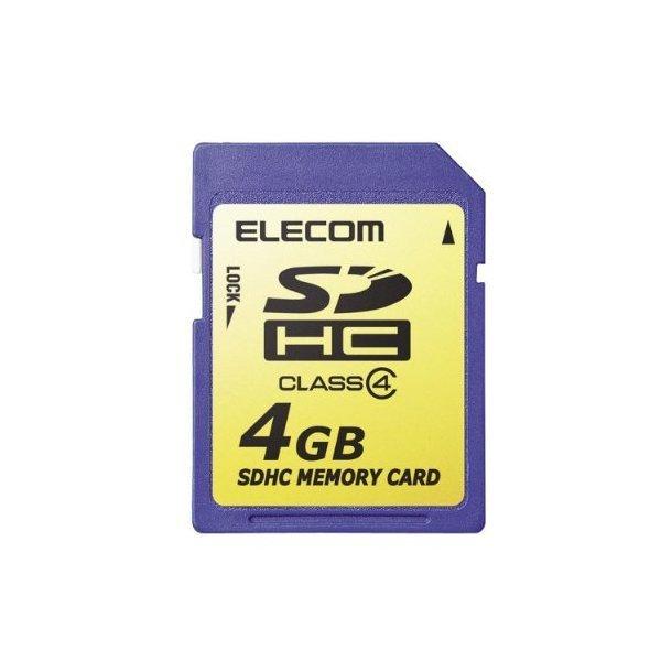 ELECOM MF-FSDH04G SDHCJ[h(4GB/class4) [J[