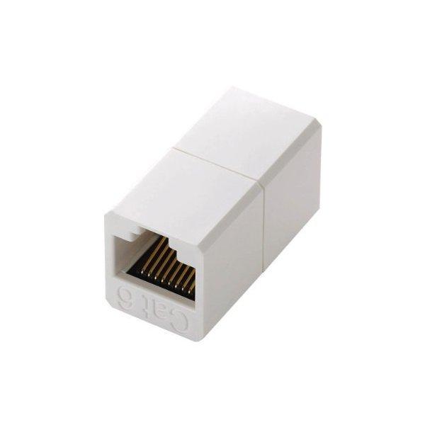 CAT6�Ή� ���� �����R�l�N�^ LD-RJ45JJ6Y2