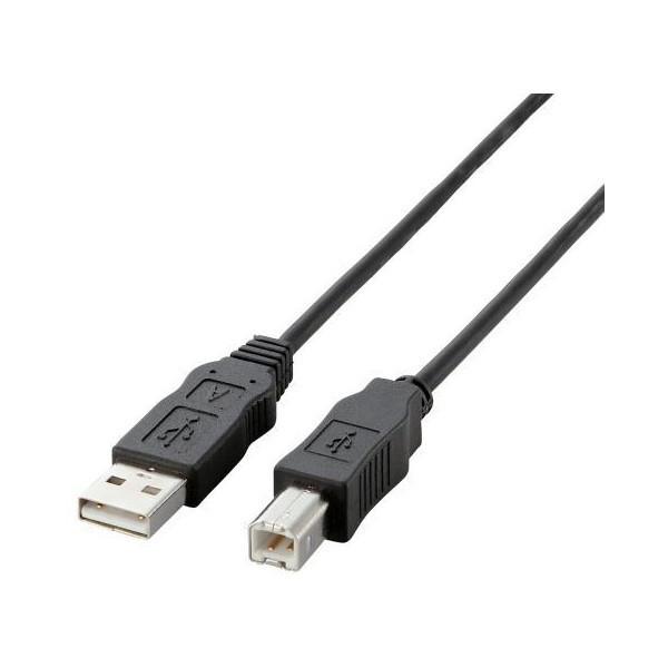 ELECOM USB2-ECO10 1m RoHSΉUSBP[u 1.0m ubN
