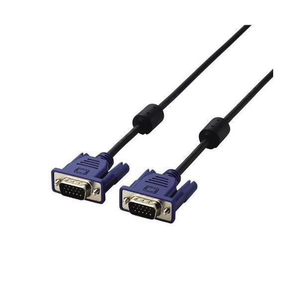 �f�B�X�v���C�P�[�u�� ELECOM �G���R�� CAC-15BK D-Sub15�s��(�~�j)�P�[�u�� 1.5m