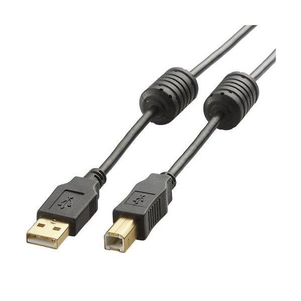 �m�C�Y�ɋ����t�F���C�g�R�A�t��USB2.0�P�[�u�� 2.0m U2C-BF20BK