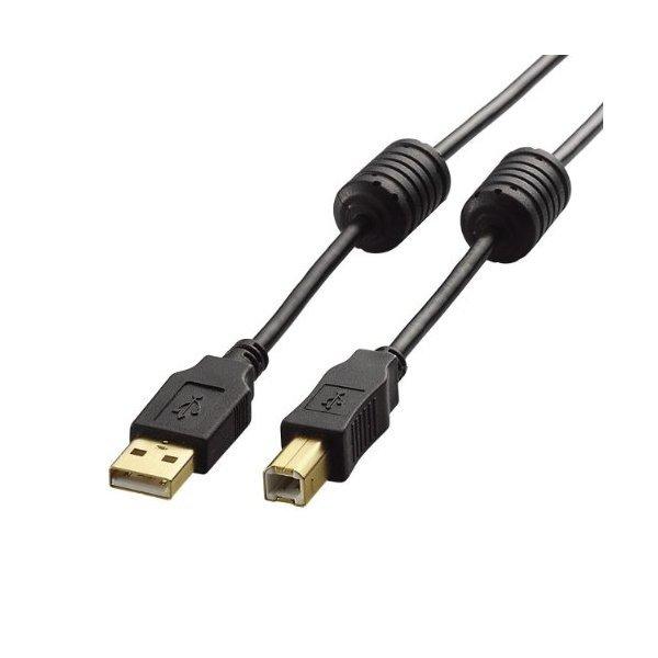 �m�C�Y�ɋ����t�F���C�g�R�A�t��USB2.0�P�[�u�� 5.0m U2C-BF50BK