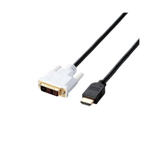 HDMI�ϊ��P�[�u�� ELECOM �G���R�� CAC-HTD15BK DVI-HDMI