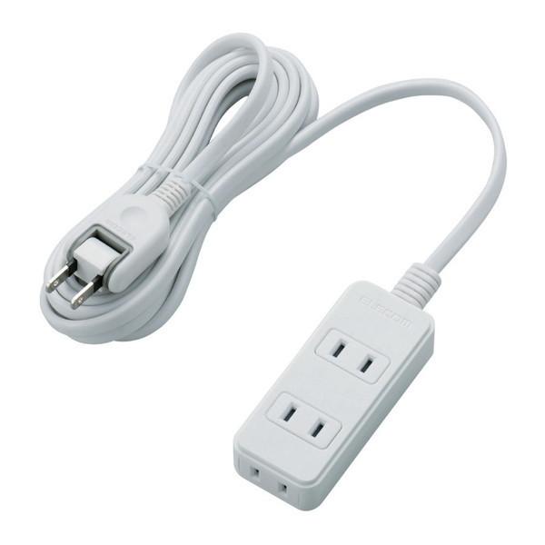 �}���`�^�b�v ELECOM �G���R�� T-TS02-2330WH �X�C���O�v���O�^�b�v 3�� 3m �z���C�g