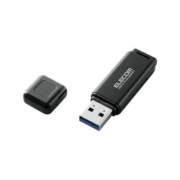 USB������ ELECOM �G���R�� MF-HSU3A32GBK HSU 32GB USB3.0 �u���b�N