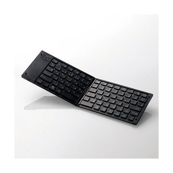 CXL[{[h ELECOM GR TK-FLP01BK ubN Bluetooth3.0 ^ubgX^ht (Android/iOS/Win {79L[) [J[