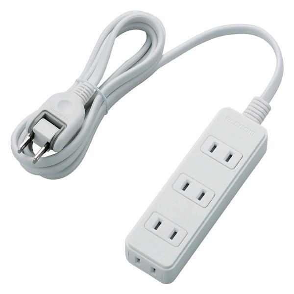 �}���`�^�b�v ELECOM �G���R�� T-KS02-2420WH �X�C���O�v���O�^�b�v ���K�[�h 4�� 2.0m �z���C�g