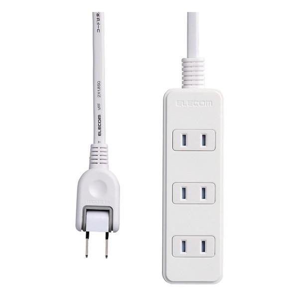 �}���`�^�b�v ELECOM �G���R�� T-KST02-22430WH �V���b�^�[�^�b�v ���K�[�h 4�� 3.0m �z���C�g