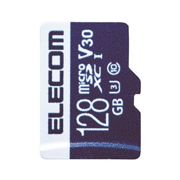 SDJ[h ELECOM GR MF-MS128GU13V3R microSDXCJ[h f[^T[rXt rfIXs[hNXΉ UHS-I U3 80MB/s 128GB [J[