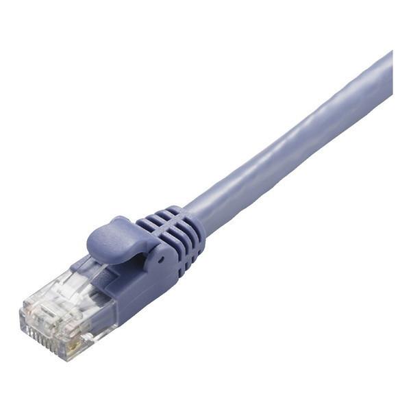 LANP[u ELECOM GR LD-GPA/BU015 CAT6A X^_[h 0.15m u[