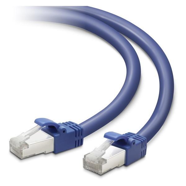 LAN�P�[�u�� ELECOM �G���R�� LD-TWS/BU1 CAT7 1m �u���[