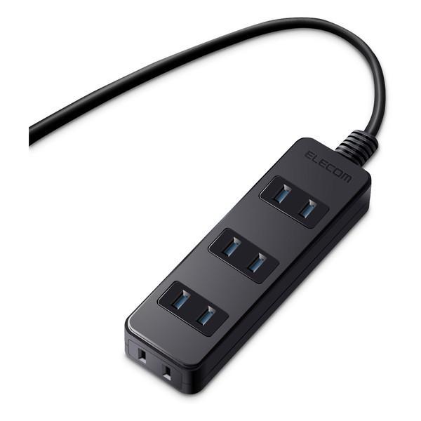 ELECOM AVT-ST02-2425BK AV�V���b�^�[�^�b�v 4�� 2.5m �u���b�N