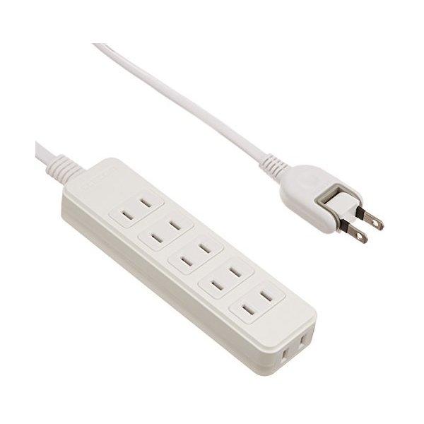 �}���`�^�b�v ELECOM �G���R�� T-S02-2610WH �X�C���O�v���O�d���^�b�v 6�� 1.0m �z���C�g