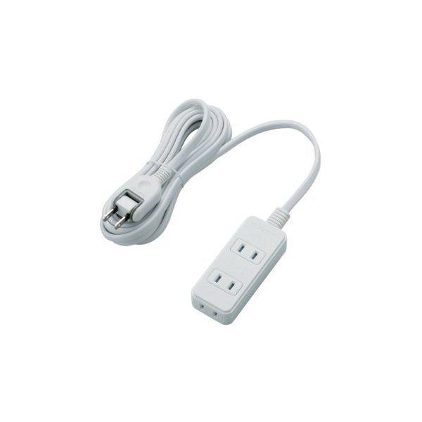 �}���`�^�b�v ELECOM �G���R�� T-ST02-22330WH �X�C���O�v���O�d���^�b�v 3�� �ق���h�~�V���b�^�[�t�� 3.0m �z���C�g