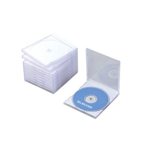 fBAP[X ELECOM GR CCD-JSCN10WH Blu-ray/DVD/CDP[X 10Zbg W vP[X 1[ zCg