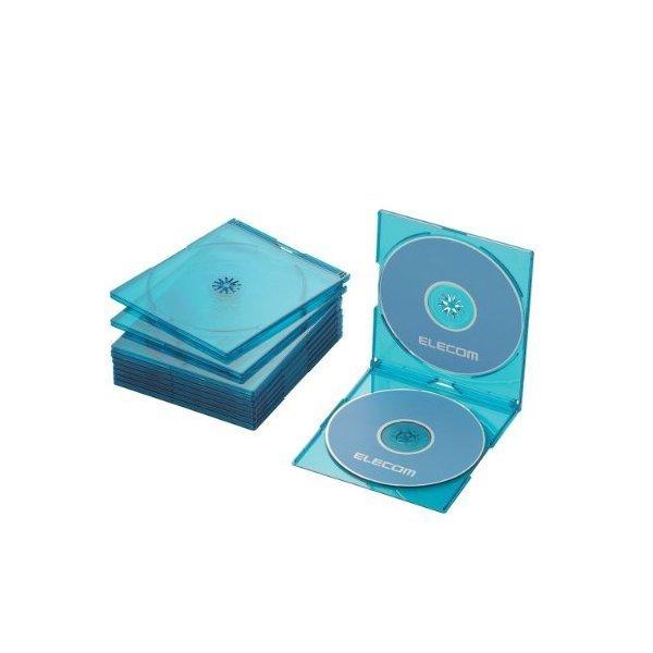 fBAP[X ELECOM GR CCD-JSCSW10CBU Blu-ray/DVD/CDP[X 10Zbg X vP[X 2[ NAu[