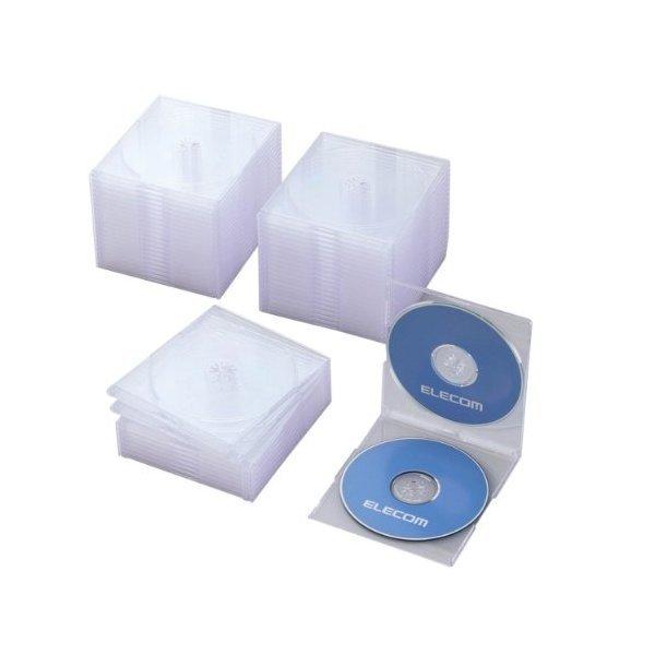 fBAP[X ELECOM GR CCD-JSCSW50CR Blu-ray/DVD/CDP[X 50Zbg X vP[X 2[ NA